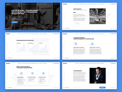 Bragin - One screen landing page for financial consultant analytics blockchain consulting crypto dashboard ecommerce experience finance free interaction interface landing page product research service trading ui ux web app website