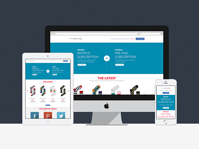 Responsive Site - Sock Society responsive socks ui ux