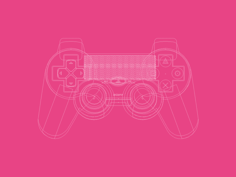 Playstation 4 Control illustration ps4