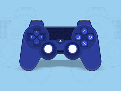 Playstation 4 Control - Blue