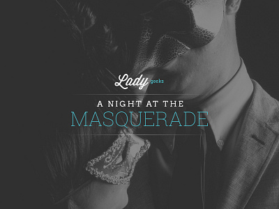 Web Banner - Night at the Masquerade photography web banner