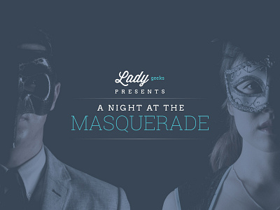 Web Banner - Night at the Masquerade photography web banner