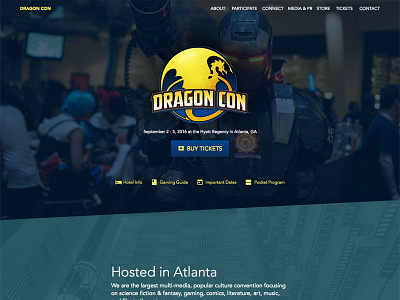 Dragon Con Website