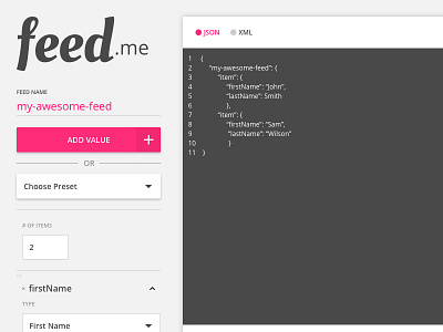 Feed Me - UI Update feedme json material ui xml