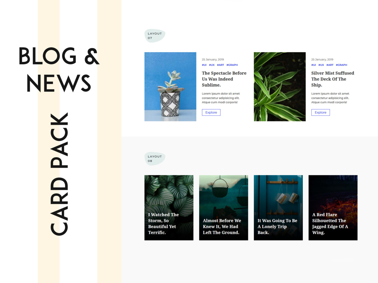 Blog And News Card Pack CSS Plugin By Md Sojon Islam On Dribbble