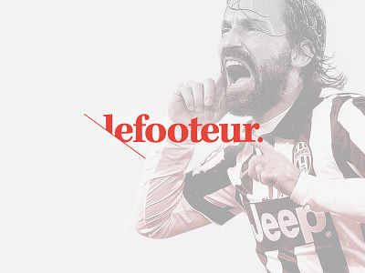 Lefooteur andrea pirlo branding identity lefooteur logo logodesign soccer