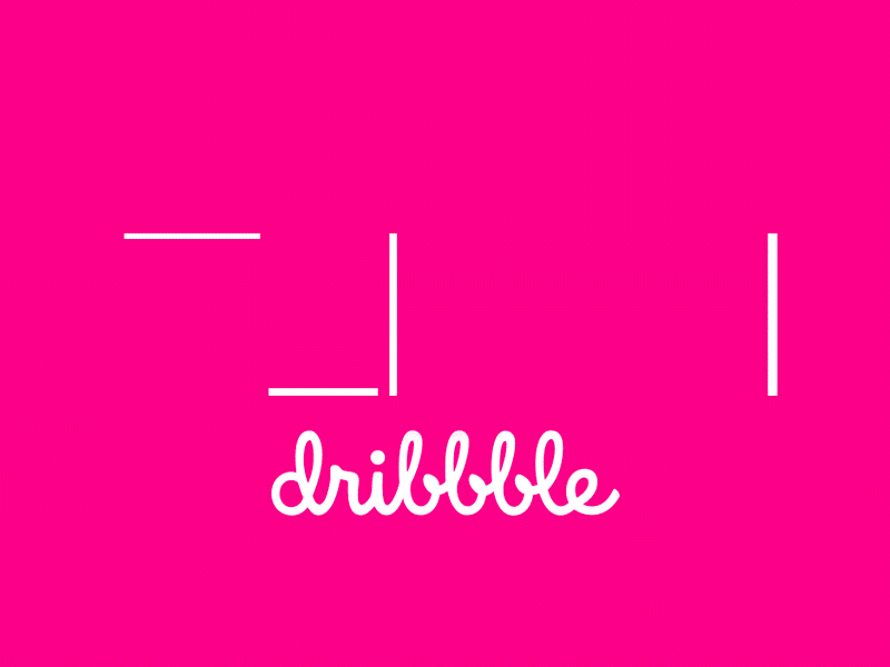 Hello Dribbble! animation debut first shot hello welcome
