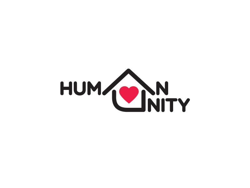 Human Unity Dynamic Logo animation dynamic food human logo love peace shelter unity