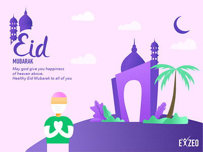 Eid festival eid eidmubarak festival illustration ui
