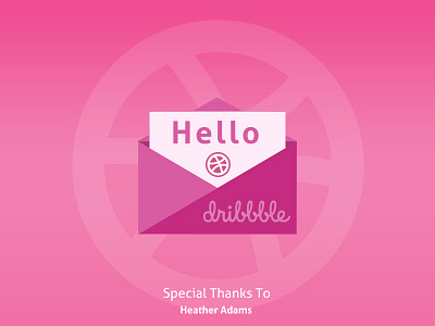 Welcome Shot on dribbble card dribbble first invitation invite shot welcome