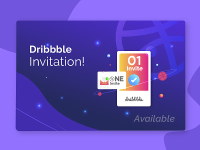 Dribbble Invite access draft draft day dribbble ball dribbbler hello invitation invite invite design invite giveaway player player card uiuxdesigner