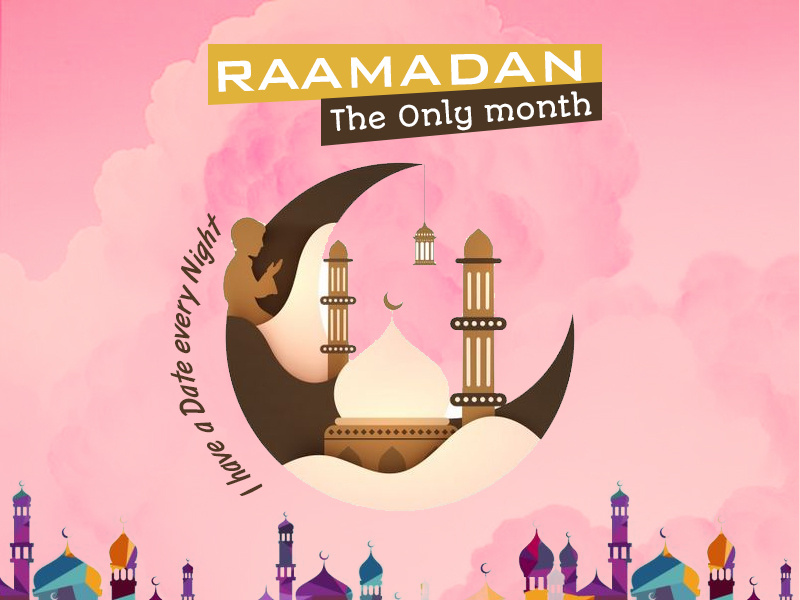 Ramadan Kareem dailyui dribbble happyness worship prayer months illustration design dates ramadan