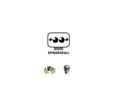 SpiderSkull concept creative icon illustration logo nikstudio simple sketch skull spider spiderskull vector