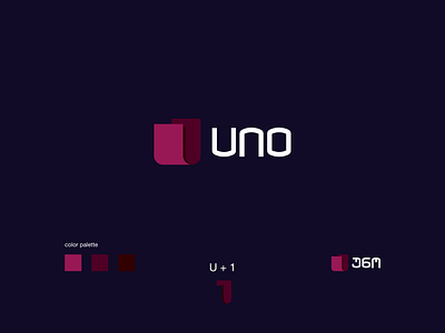 UNO branding leasing logo monogram uno unologo