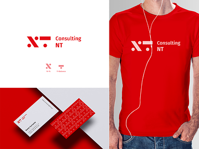 Consulting NT accountant balance branding creative design finances logo logo design simple