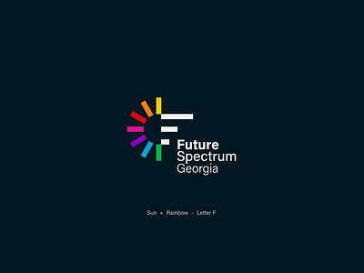 Future Spectrum Georgia autism branding children creative design logo ngo symbol