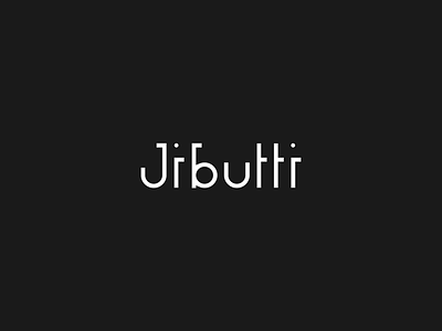 Jibutti branding clothing store creative jibutti simple text logo wordmark