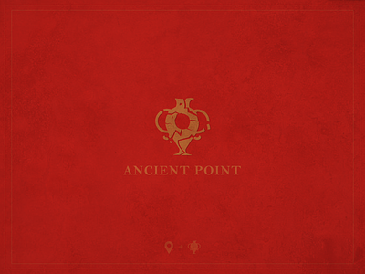 Ancient Point ancient ancient point antique branding concept creative design illustration logo