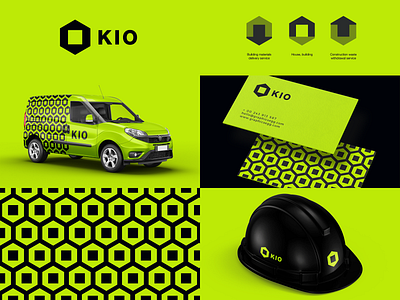 KIO version1 branding construction creative delivery design graphic design kio logo withdrawal service