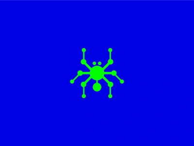 Cyber Bug branding bug concept creative cyber bug design illustration logo simple spider symbol