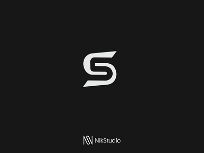 S5 5s black logo mark negative space negative space logo s s5 simple sketch sport symbol white