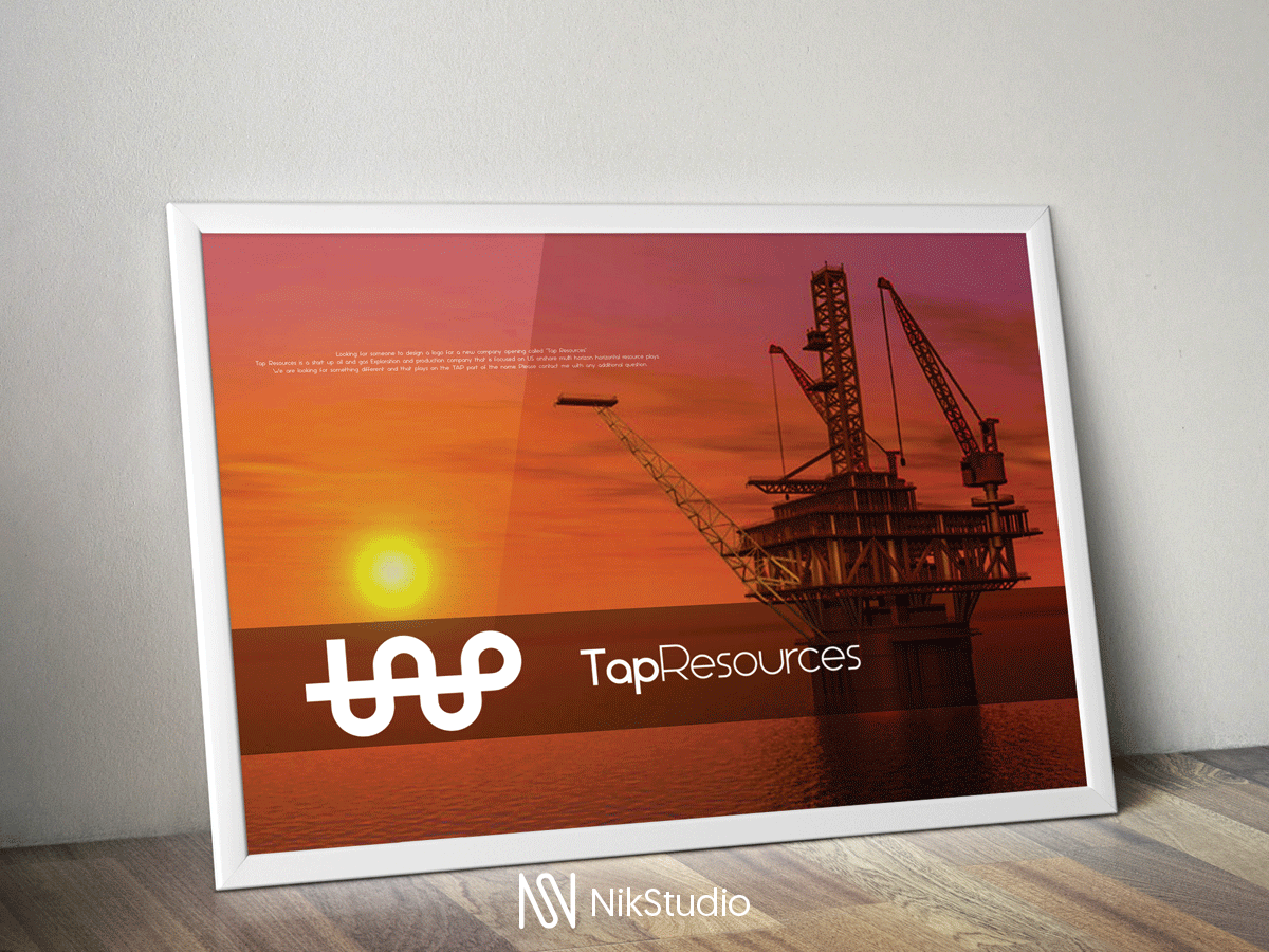 Unused Logo For TAP Resources (TAP Monogram) By Nikoloz Molodinashvili ...