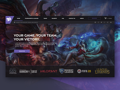 Esports Org Website