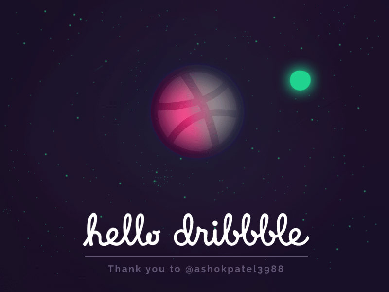 Dribbble Debut