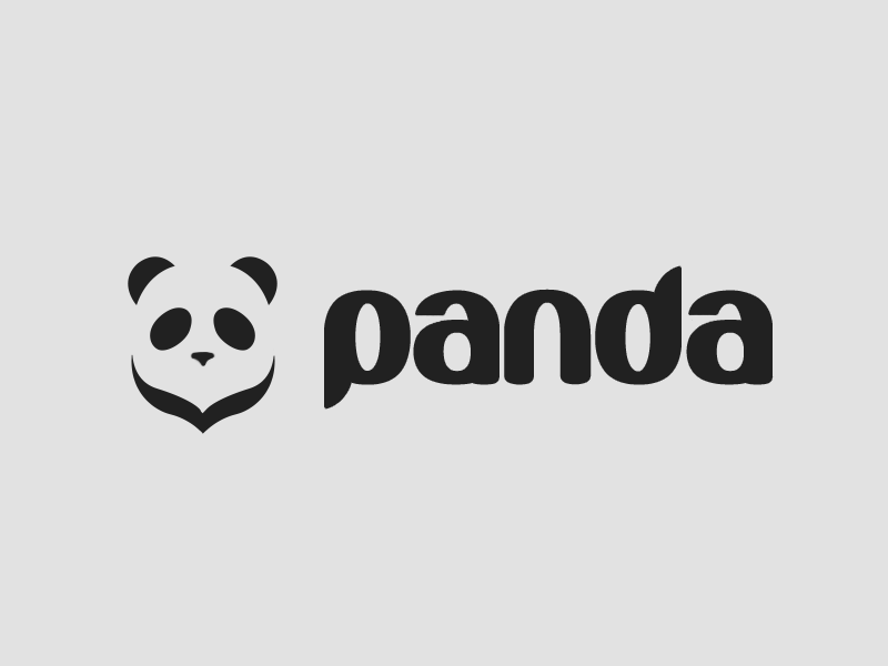 Panda - non-profit logo by Anthony DiPaolo on Dribbble