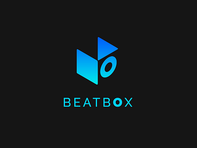 Beatbox - Streaming music startup logo dailylogochallenge