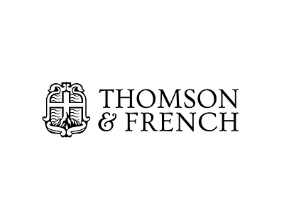 Thomson & French coat of arms emblem traditional