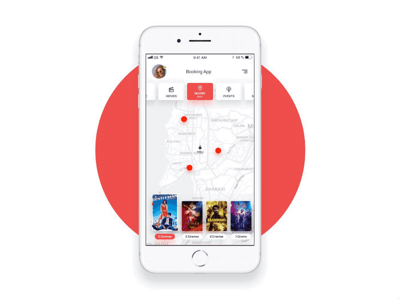 Movie Booking App app booking movie