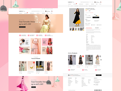 E Commerce Web Interface Design app clothes e commerce e commerce app e shop flat icon landing page typography ui ux web webdesign webdesigner website