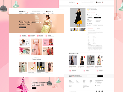 E Commerce Web Interface Design