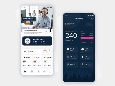 Data Driven Facilities Mobile App UX UI Design