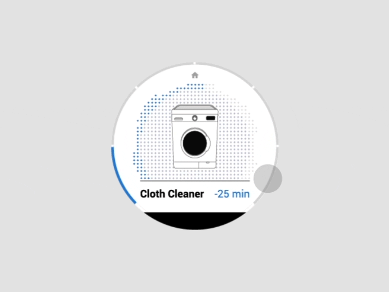 Switch UI | Devices and Controls controls house home interaction smartwatch ux ui wear android switch