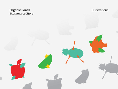 Organic Foods | Ecommerce Illustrations