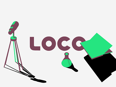 Visual Language | Live quiz app app getloconow illustration loco quiz vector visual language