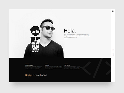 Design Portfolio Landing Page