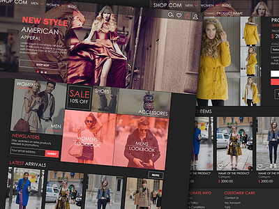 E-commerce Fashion Store Ui Redesign By Irfan Faiz, Digital Product 