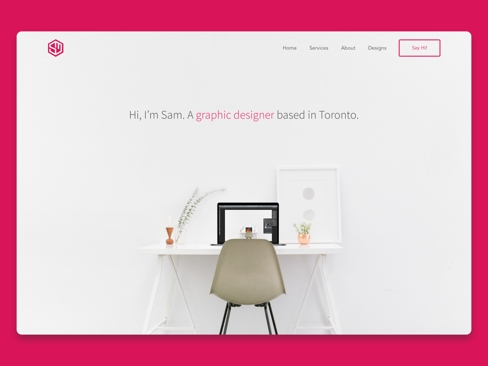 Landing Design by Rocco Marinaccio on Dribbble