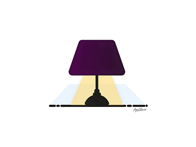 Lamp of Nothing debugs design dribbble flat hello lamp light shots