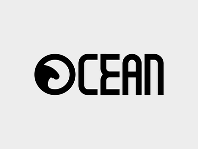 OCEAN archive concept constellation idea lettermark logo logotype mark ocean wave