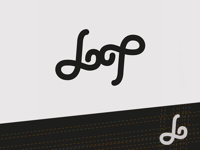 Loop lettering brandidentity branding design dribbble graphic graphicdesign handmade lettering monogram