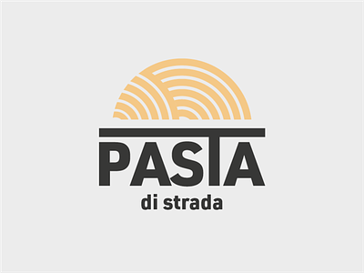 Logo Design X Pasta di strada brand branding identity italian food italian restaurant logo marca marchio