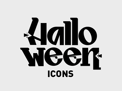 Logo Concept X Halloween Icons halloween lettering letters logo logotipo logotipos logotype marca marchio visual