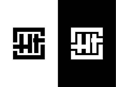 HT Monogram Logo Concept brand branding corporate identity logo marca marchio monogram visual