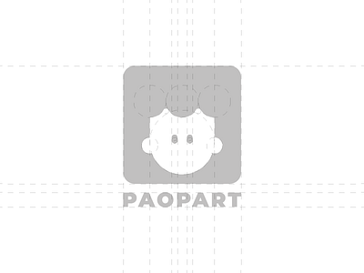 Paopart Logo design artdirection brand branding grid identity logo marca marchio visual