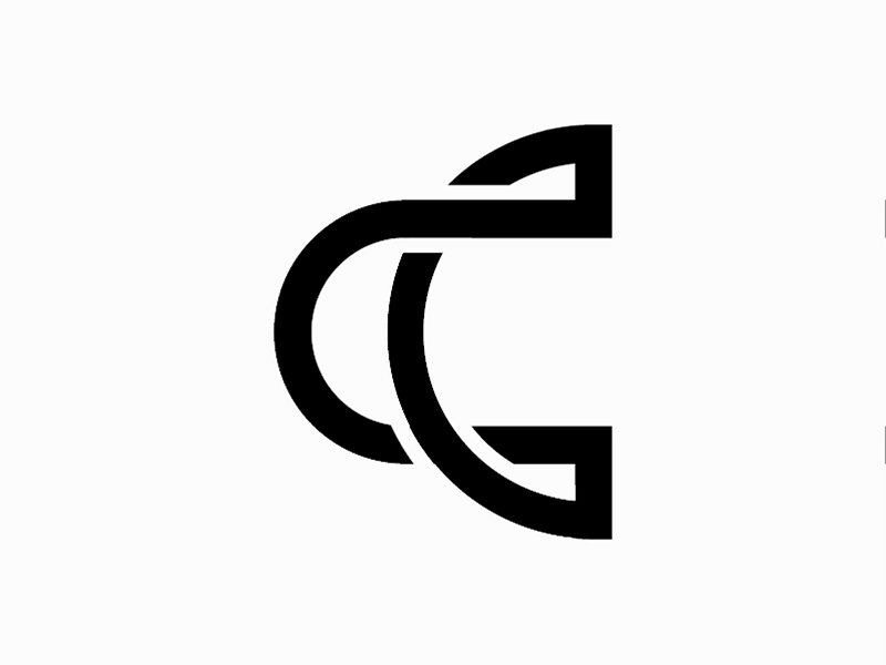 C Clip 36daysoftype a font grid letters logo logogrid type typeart typogaphy