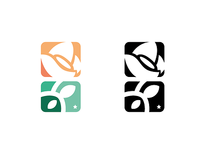 Plant Symbol green logo mark nature palette plant responsive responsive design responsive logo symbol